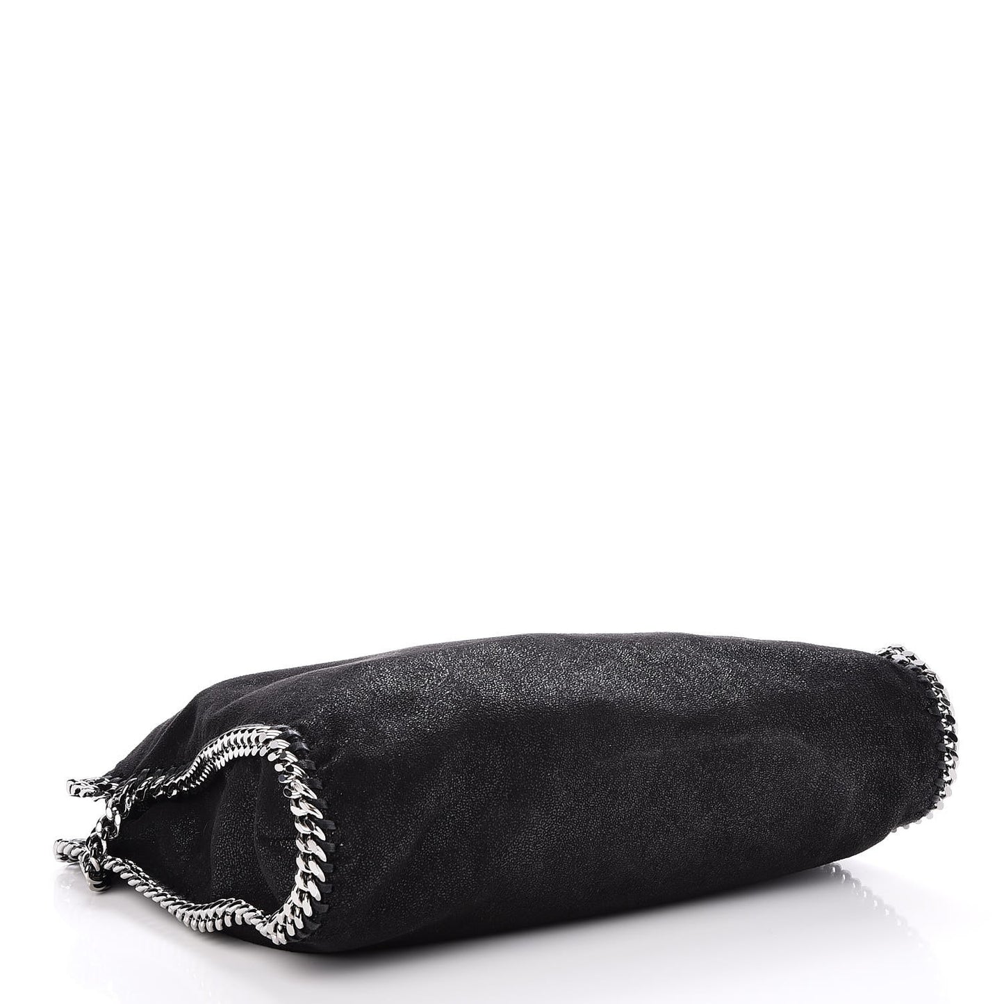 Shaggy Deer Falabella Fold Over Tote Black