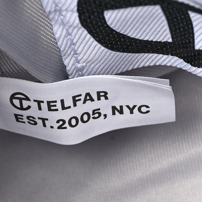 Telfar Metallic Vegan Leather Small Shopping Bag Silver 7 of 12