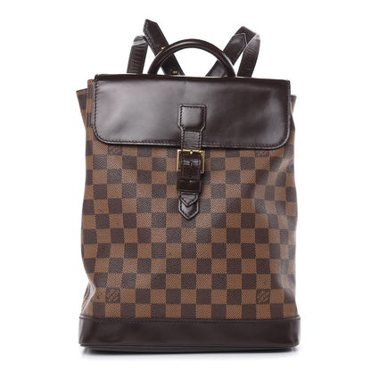 Louis Vuitton Damier Ebene Soho Backpack 1 of 21