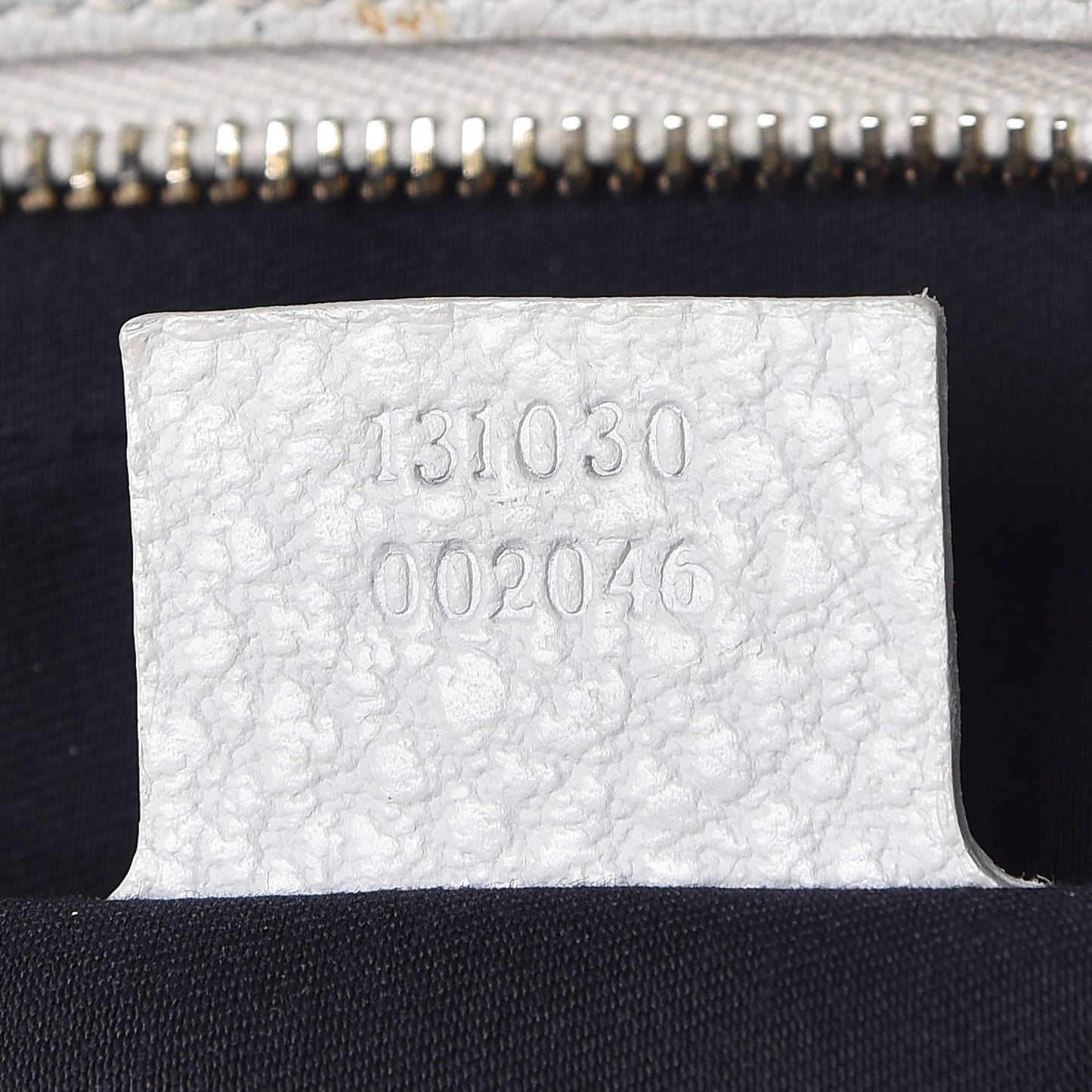 Calfskin Web Blondie Bowler White