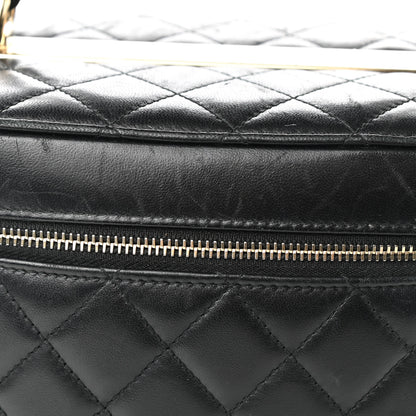 Chanel Lambskin Quilted Trendy CC Vanity Pouch Black 11 of 12