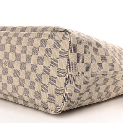 Louis Vuitton Damier Azur Neo Neverfull MM Rose Ballerine 8 of 8