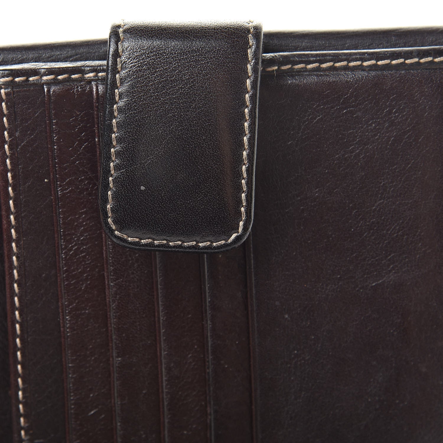 Gucci Calfskin Compact Britt Wallet Dark Brown 11 of 17