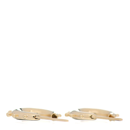 Temple St. Clair 18K Yellow Gold Yoga Hoop Earrings 3 of 4