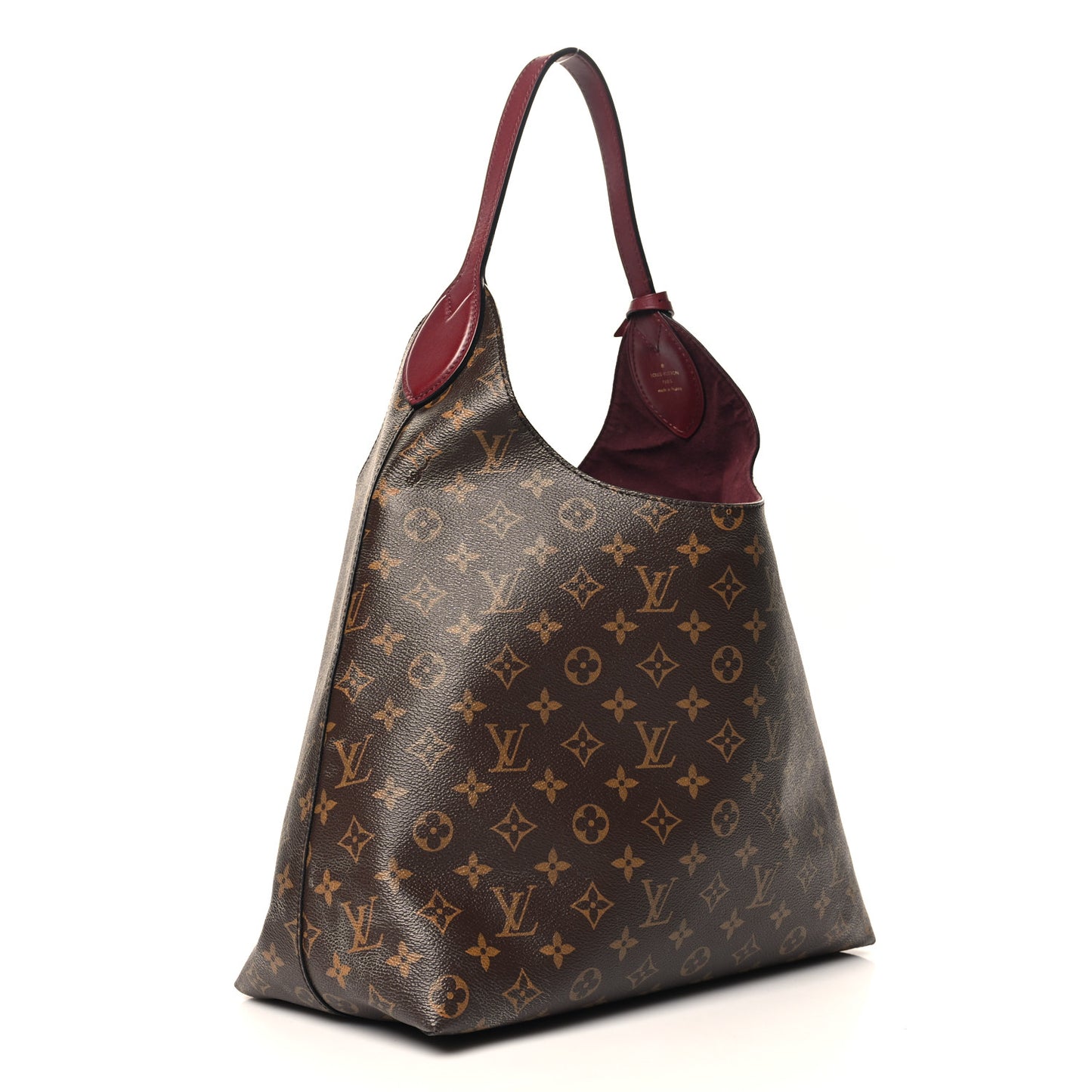 Monogram Flower Hobo Bordeaux