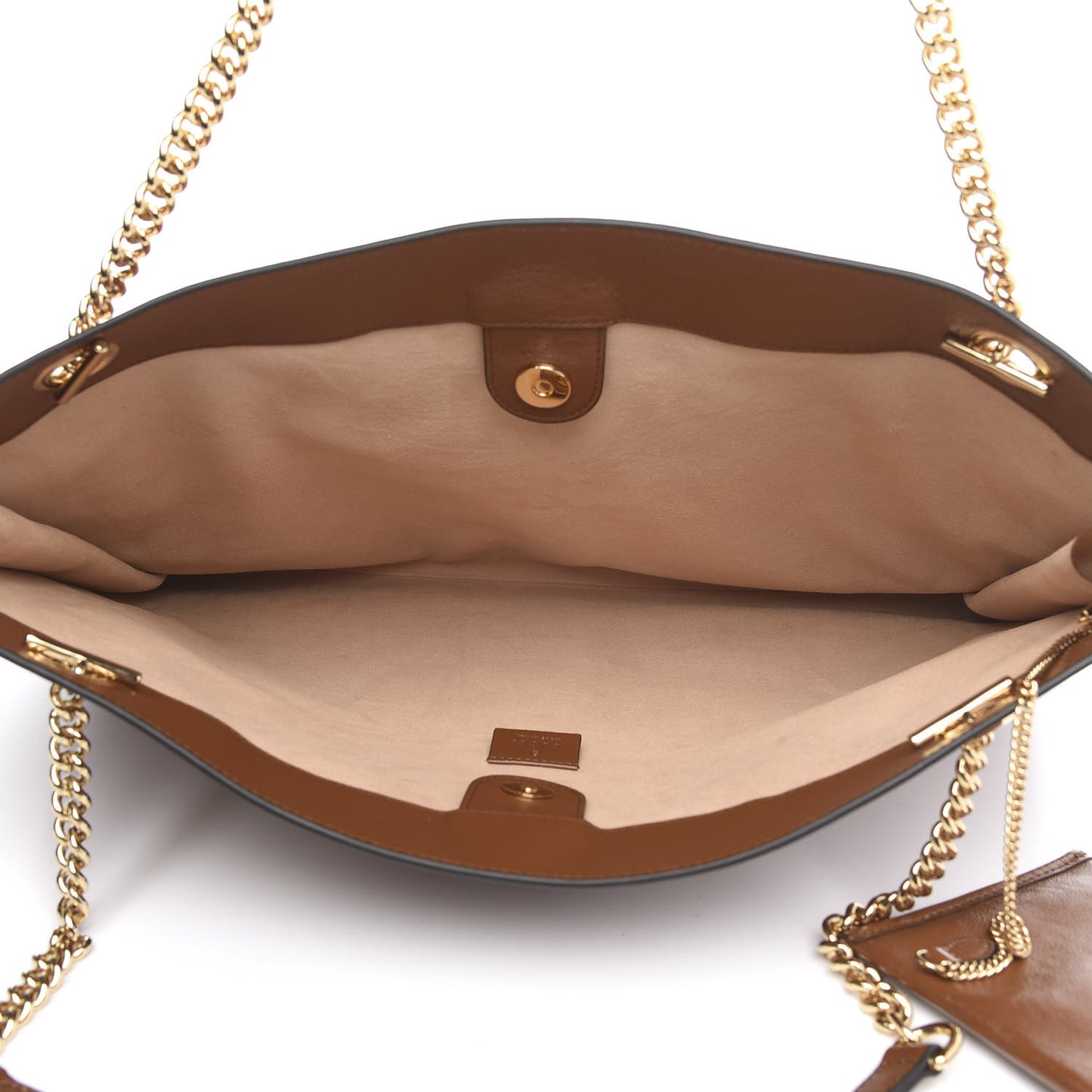 Calfskin Large Rajah Chain Tote Cuir