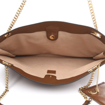 Gucci Calfskin Large Rajah Chain Tote Cuir 5 of 9