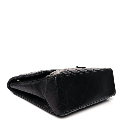 Chanel Lambskin Quilted Maxi Single Flap Black 4 of 9