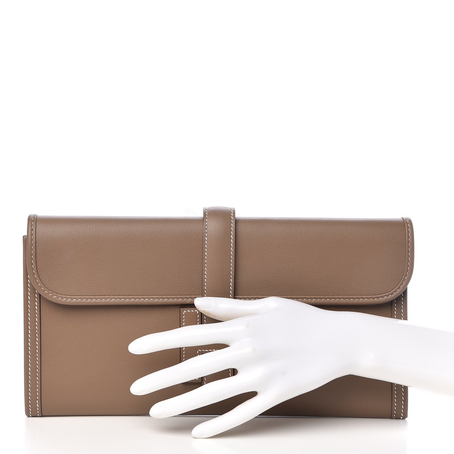 Hermes Swift Jige Elan 29 Clutch Etoupe 2 of 9