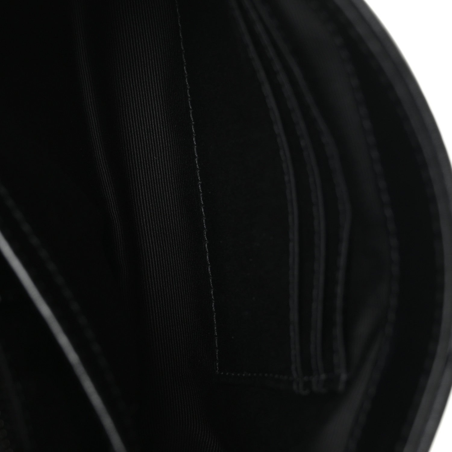 Saint Laurent Calfskin Y Quilted Monogram Monochrome Toy Loulou Crossbody Bag Black 5 of 11
