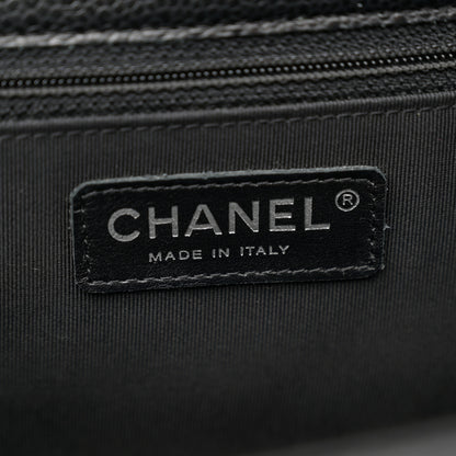 Chanel Caviar Quilted Flap Tote Black 6 of 10