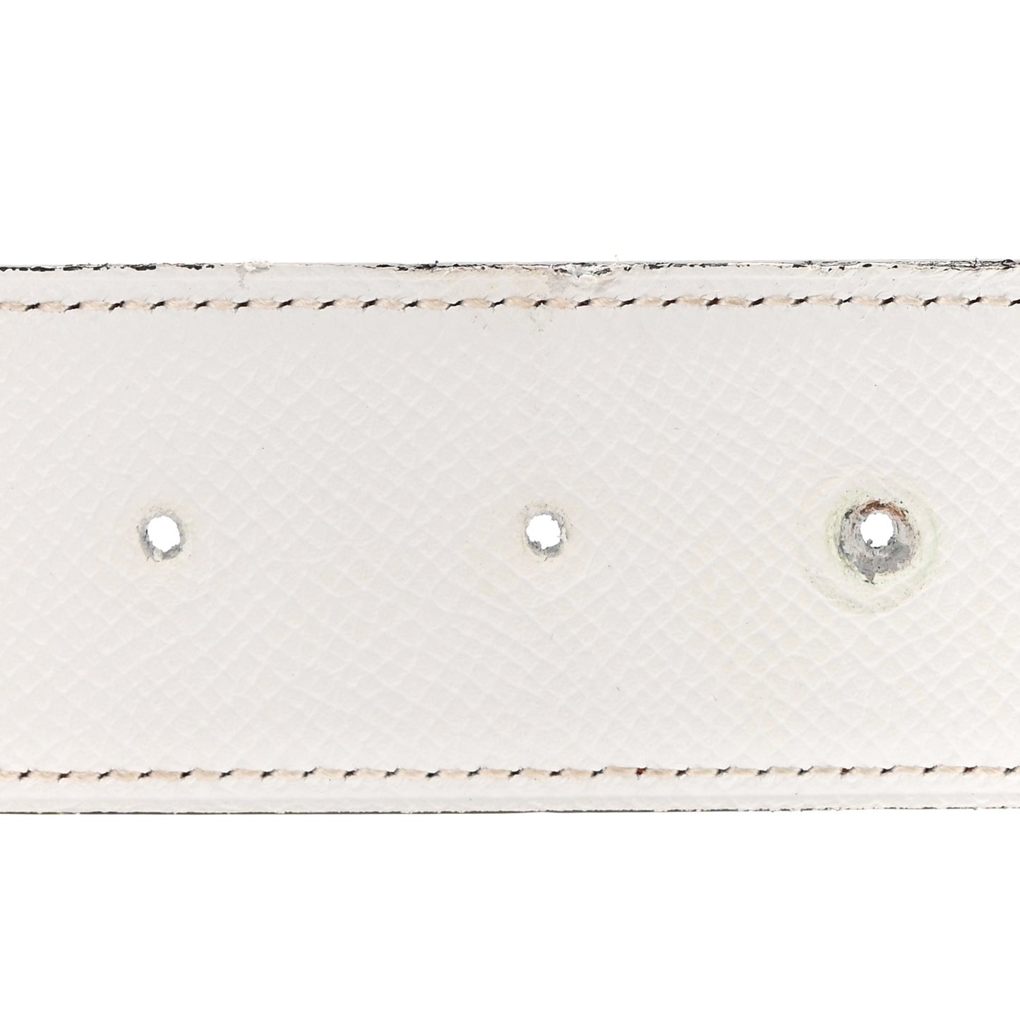 Epsom 38mm H Belt 110 Bleu Indigo White Orange