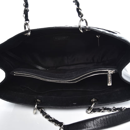Chanel Caviar Quilted XL Grand Shopping Tote GST Black 5 of 20