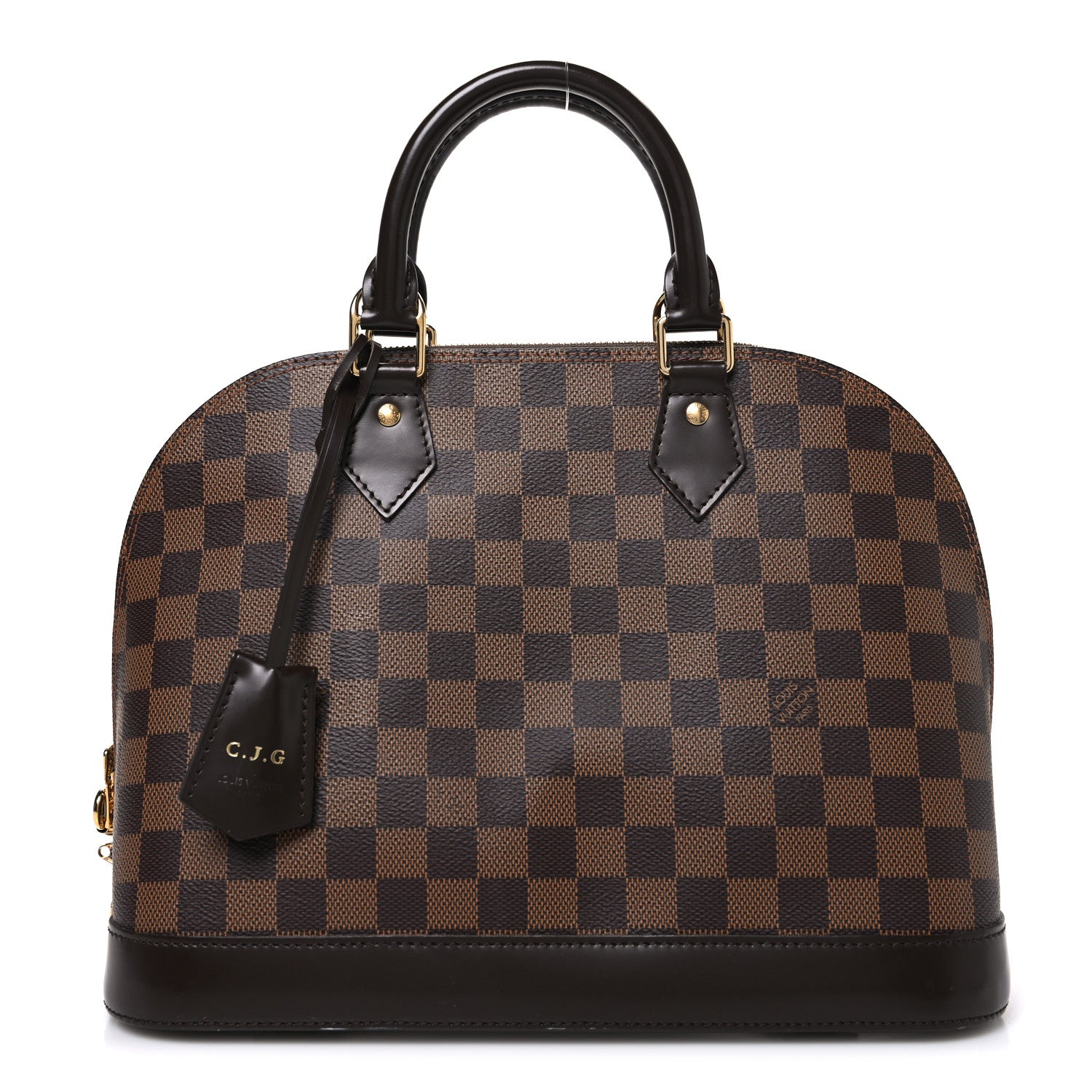 Louis Vuitton Damier Ebene Alma MM 1 of 12