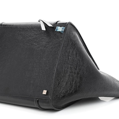 Celine Crinkled Patent Calfskin Medium Phantom Luggage Black 10 of 12
