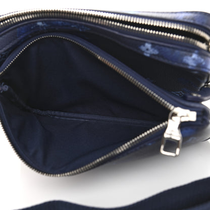 Louis Vuitton Monogram Ink Watercolor Trio Messenger Bag Blue 6 of 11