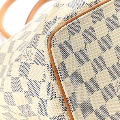 Louis Vuitton Damier Azur Saleya MM 9 of 12