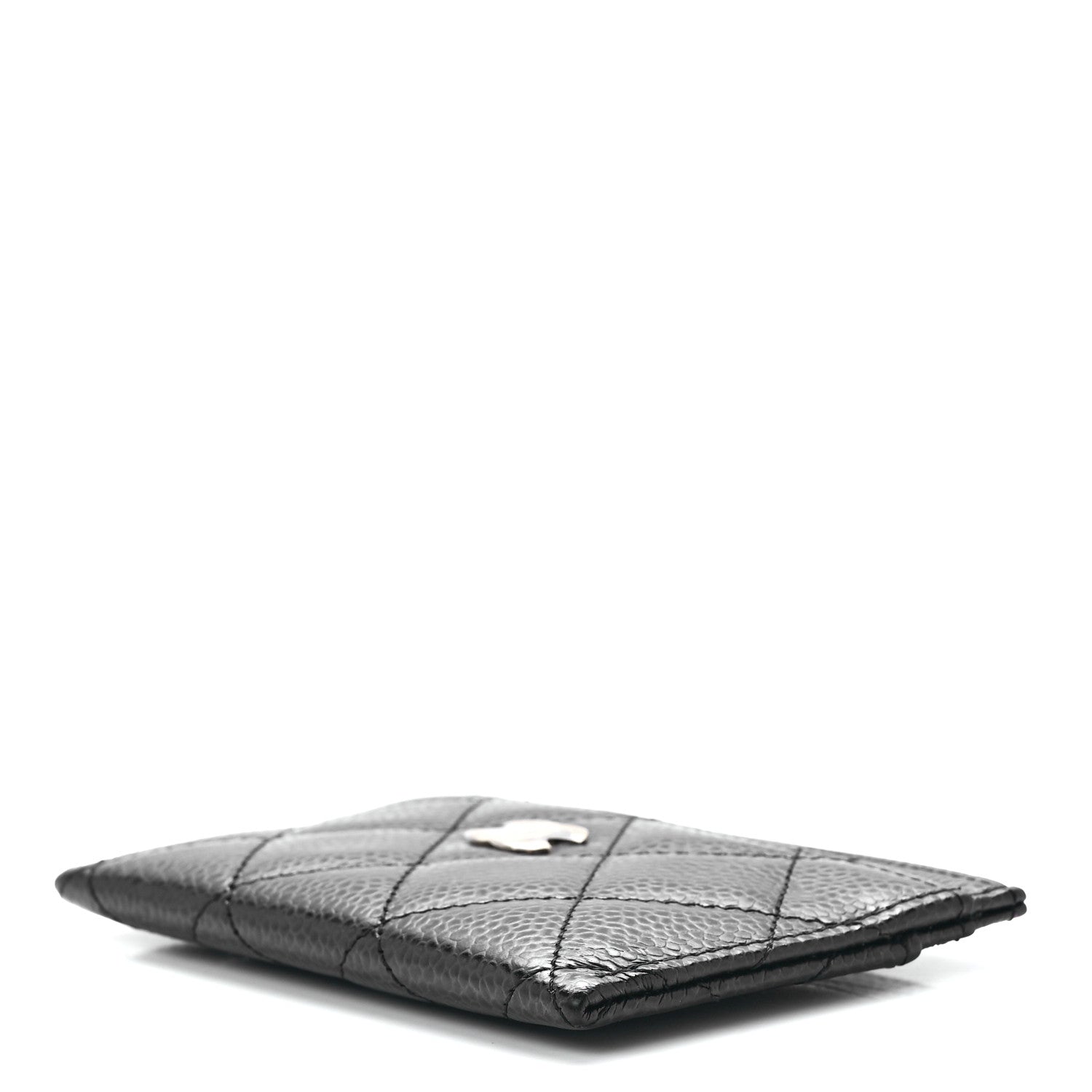 Chanel Caviar Quilted Card Holder Black 10 of 13