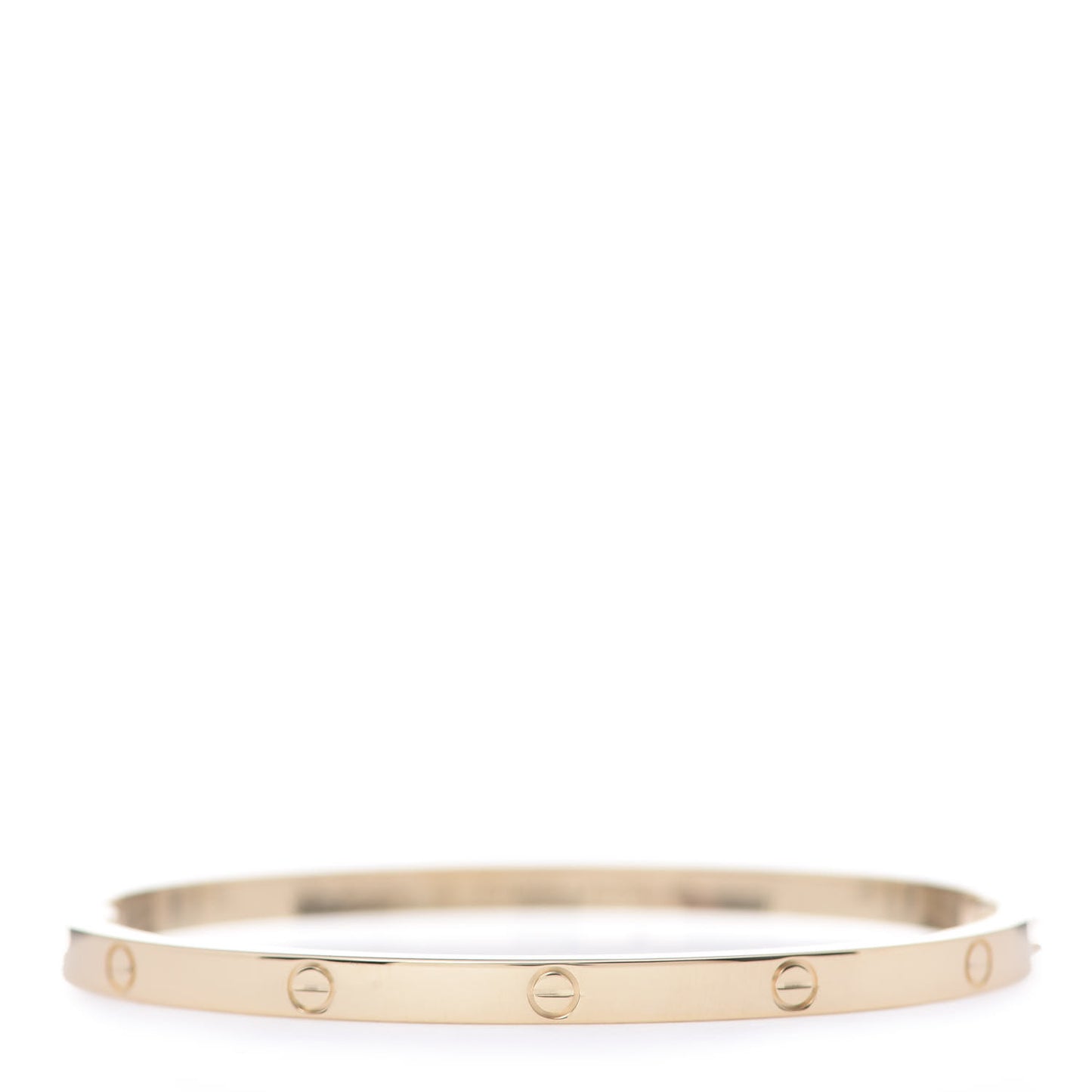 18K Yellow Gold Small LOVE Bracelet 16