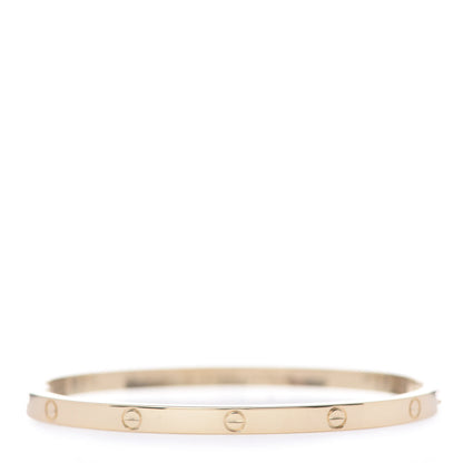 Cartier 18K Yellow Gold Small LOVE Bracelet 16 1 of 6