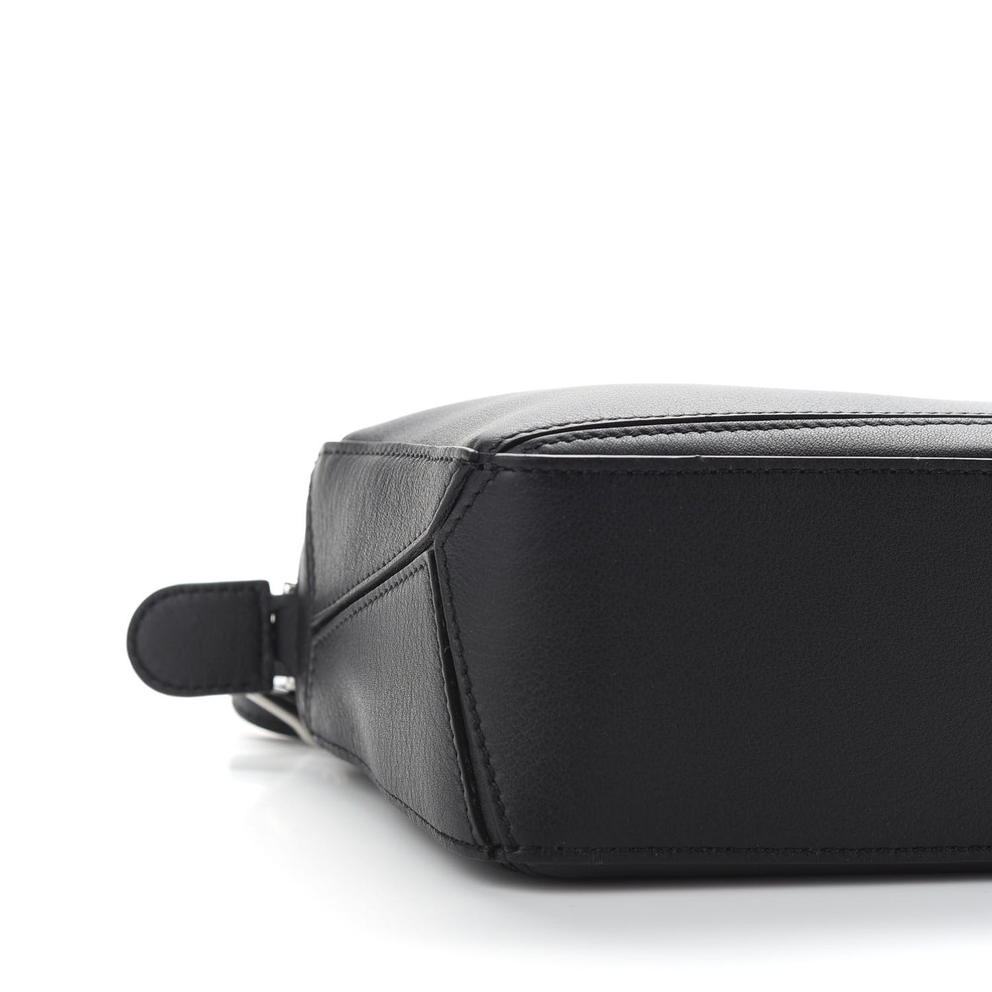 Calfskin Mini Puzzle Bag Black