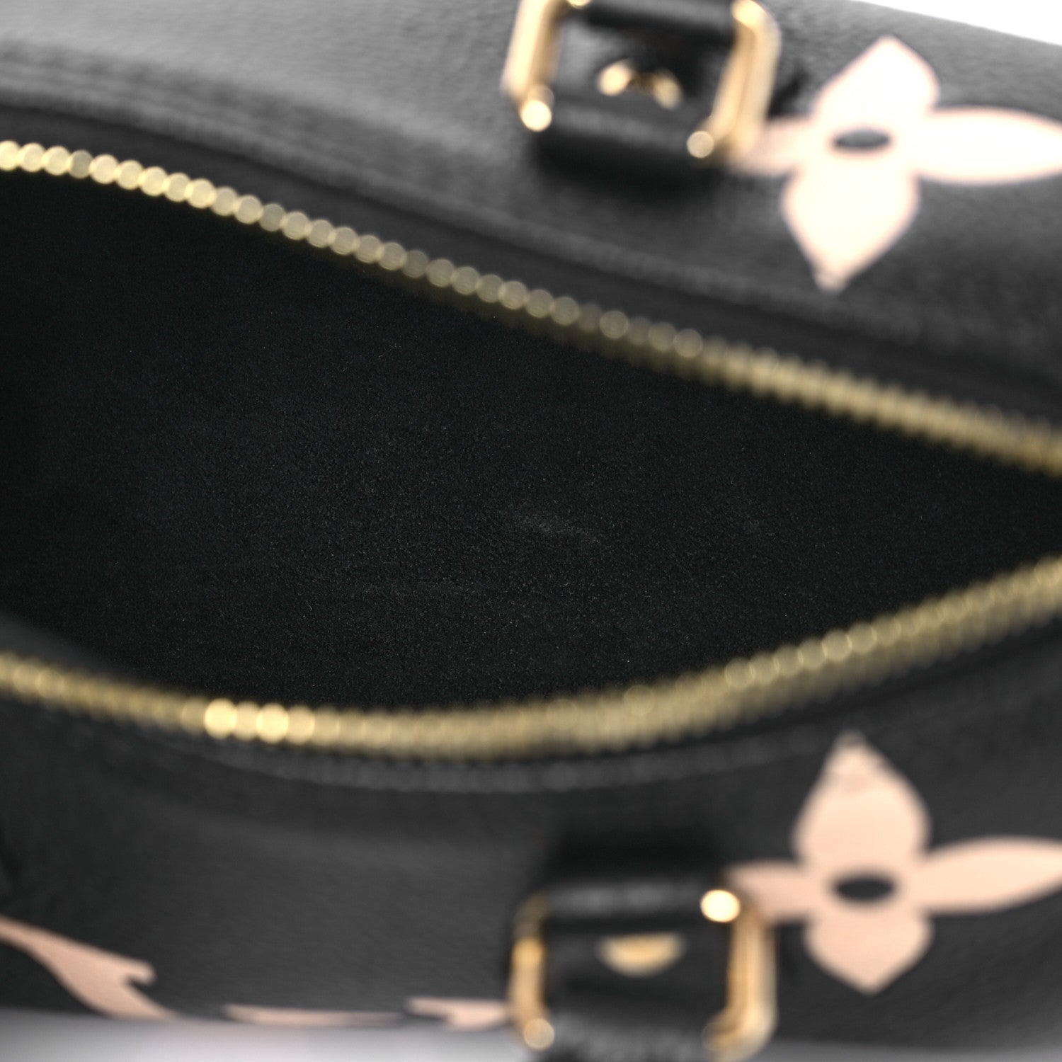 Louis Vuitton Empreinte Monogram Giant Papillon BB Black Beige 5 of 9