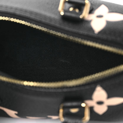 Louis Vuitton Empreinte Monogram Giant Papillon BB Black Beige 5 of 9