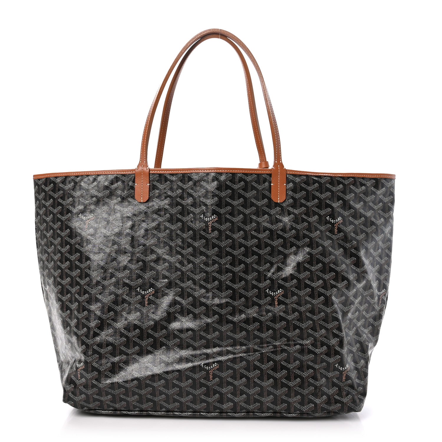 Goyard Goyardine Saint Louis GM Black Gold 1 of 11