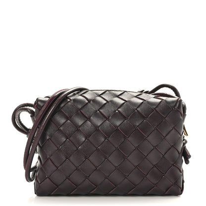 Bottega Veneta Nappa Intrecciato Mini Loop Camera Bag Grape 1 of 8