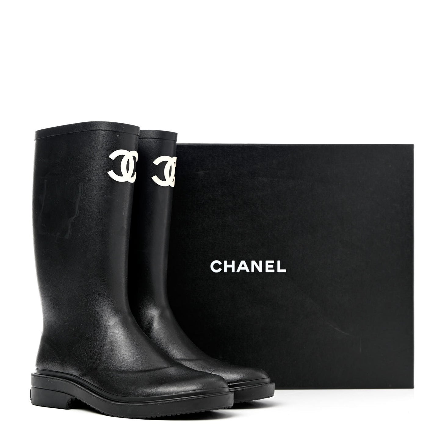 Caoutchouk CC High Boots 40 Black