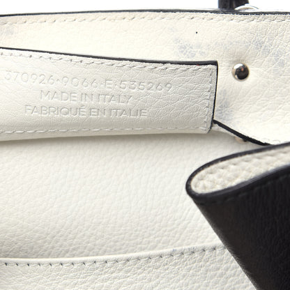 Balenciaga Veau Papier A6 Zip Around Tote White Black 8 of 17