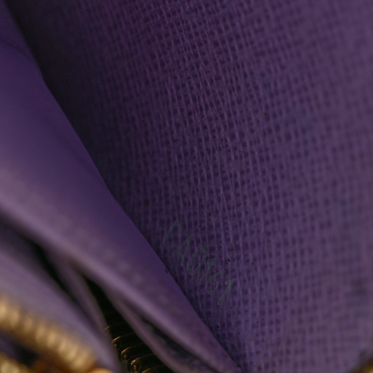Monogram Multicolor Zippy Wallet Black Violet
