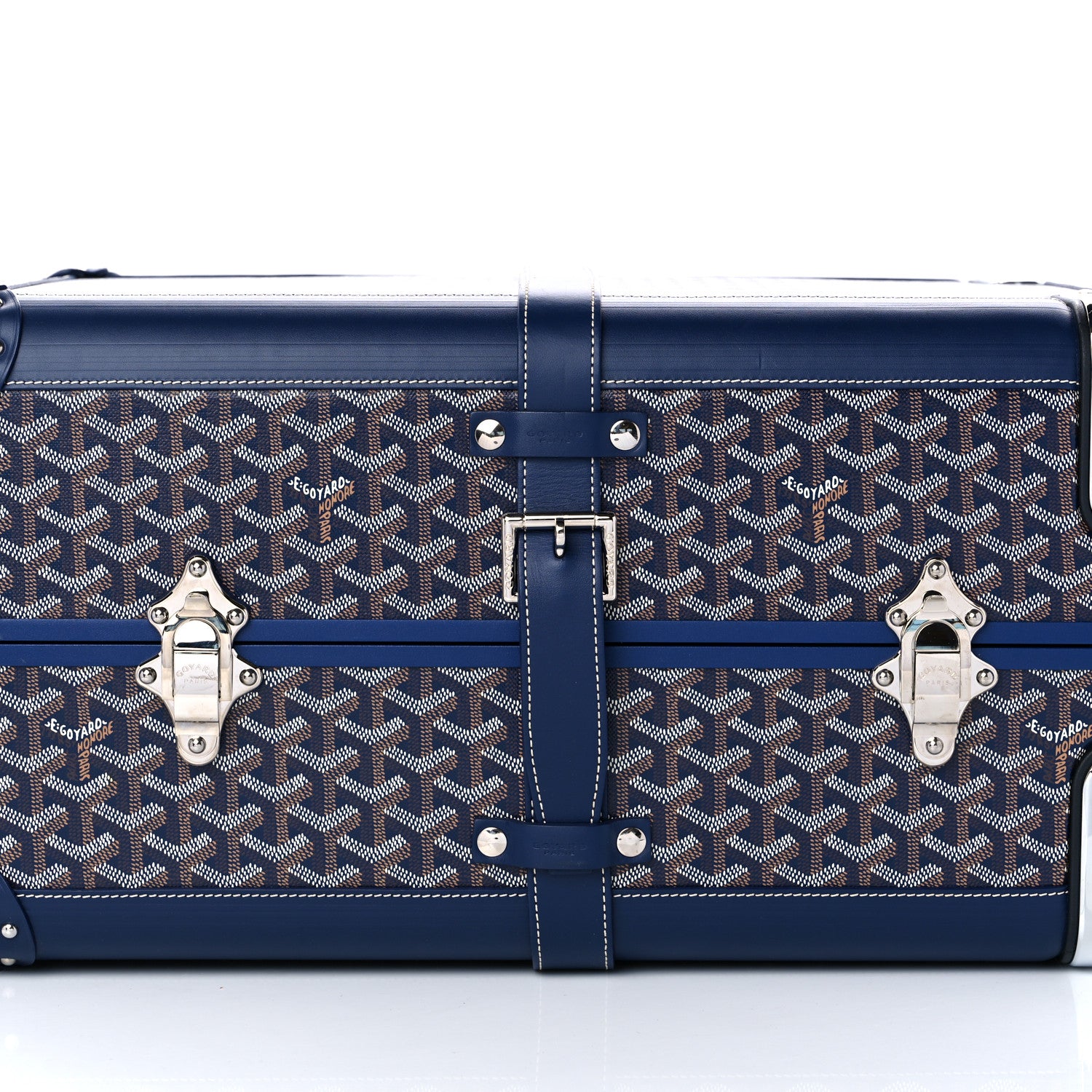 Goyard Goyardine Bourget PM Navy 9 of 10