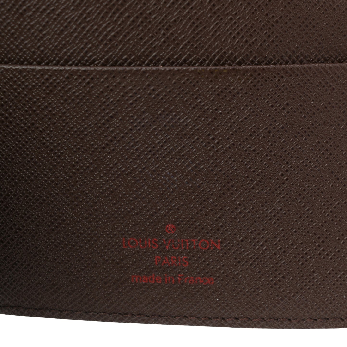 Damier Ebene Medium Ring Agenda Cover