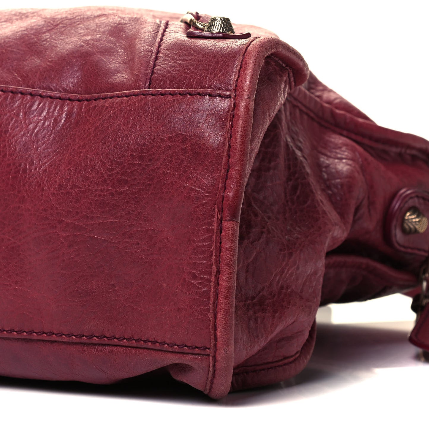 Agneau Giant 12 Rose Gold Hardware City Cassis