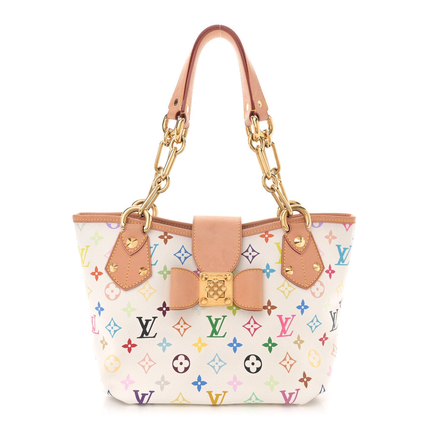 Monogram Multicolor Annie MM White