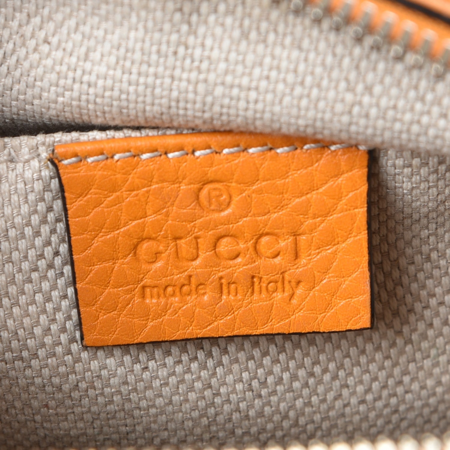 Gucci Pebbled Calfskin Small Soho Disco Bag Curcuma 6 of 9