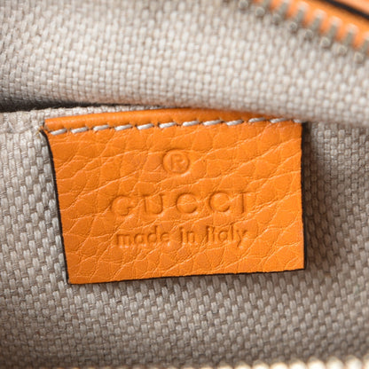 Gucci Pebbled Calfskin Small Soho Disco Bag Curcuma 6 of 9