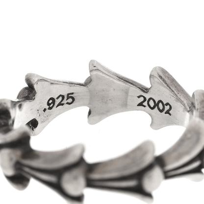 Chrome Hearts Sterling Silver Crosstail Ring 50 5.5 5 of 5