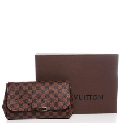 Louis Vuitton Damier Ebene Favorite MM 5 of 9