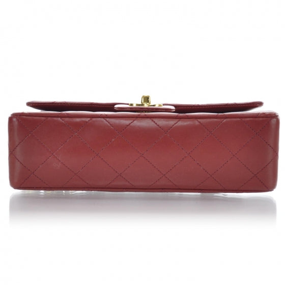Chanel Lambskin Quilted Small Double Flap Red 6 of 9