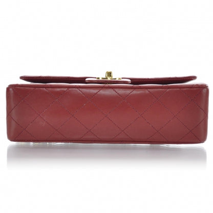 Chanel Lambskin Quilted Small Double Flap Red 6 of 9