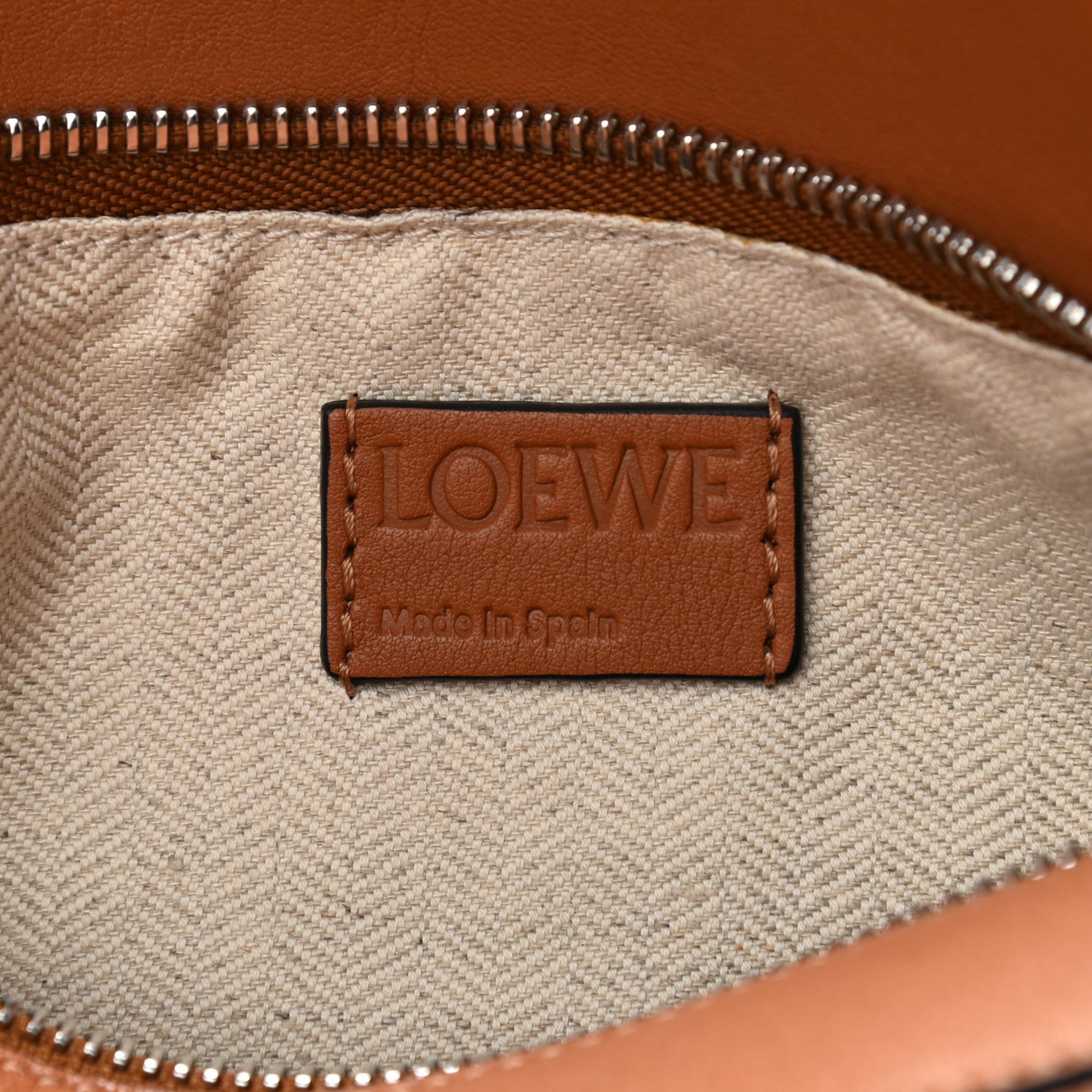 Calfskin Small Puzzle Bag Tan
