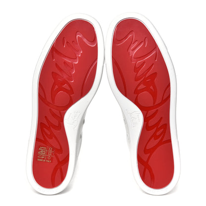 Christian Louboutin Calfskin Vieira Flat Sneakers 38 White 12 of 12