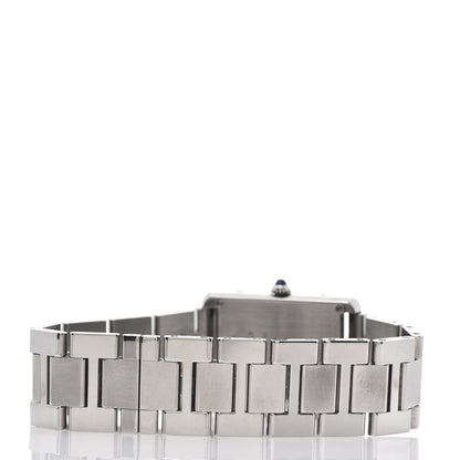 Cartier Stainless Steel 27mm Tank Solo Quartz Watch 4 of 5