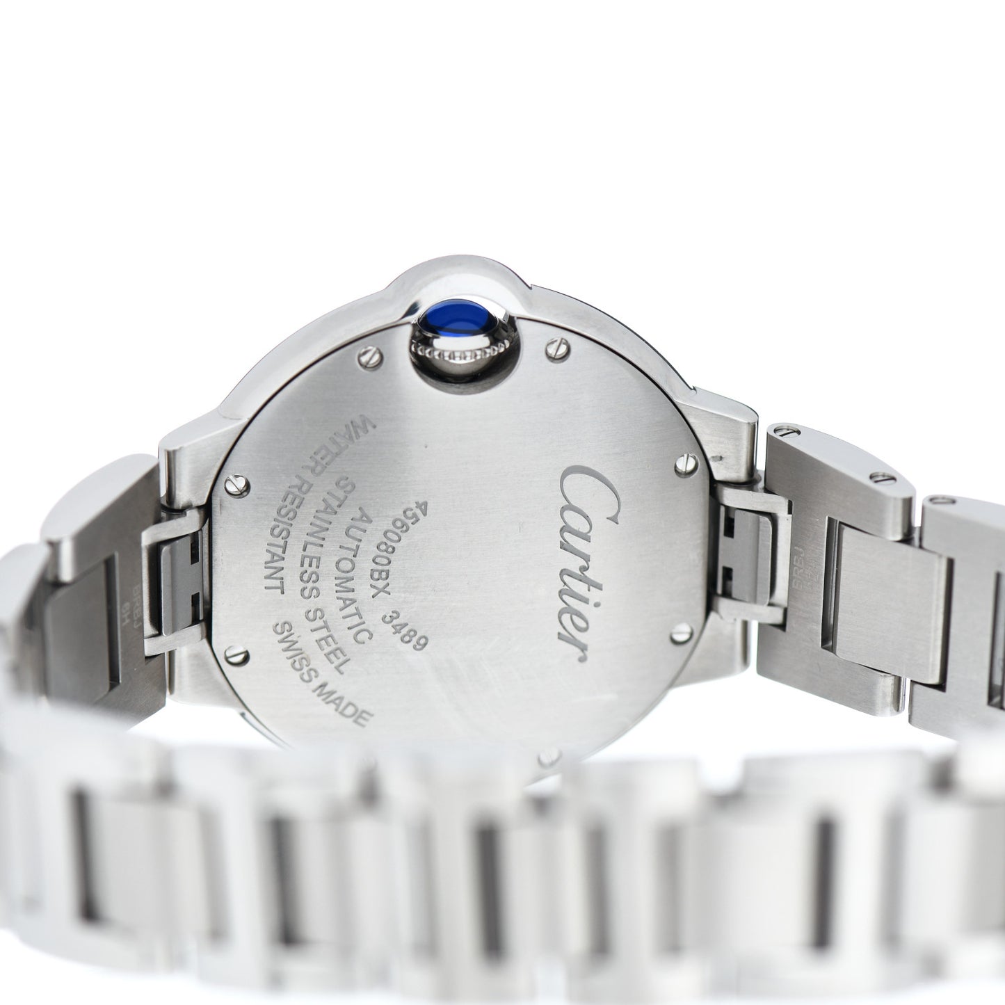 Stainless Steel 33mm Ballon Bleu De Cartier Automatic Watch