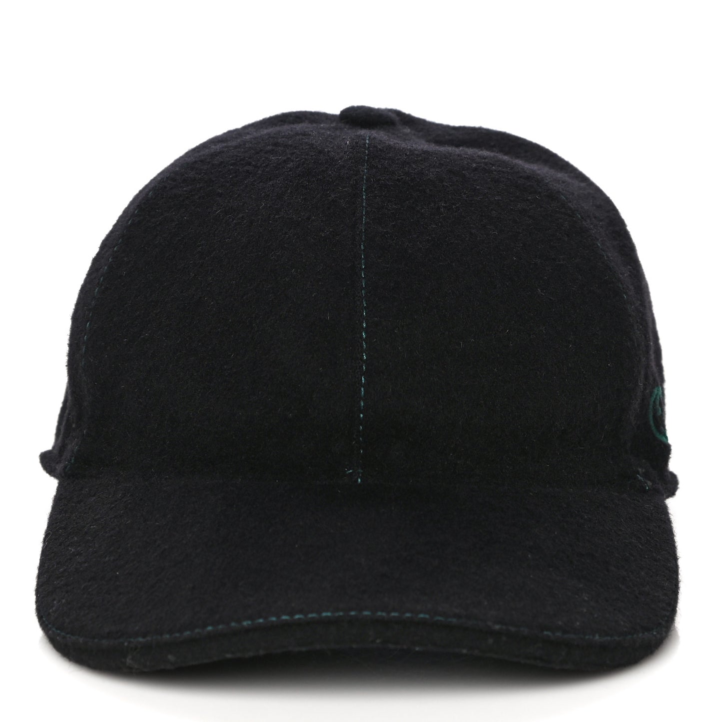 Cotton Web Interlocking G Baseball Hat S Black