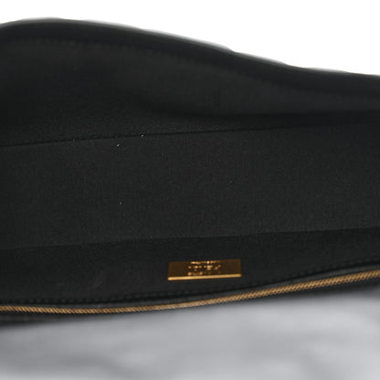 Fendi Nappa FF 1974 Embossed Baguette Black 5 of 12
