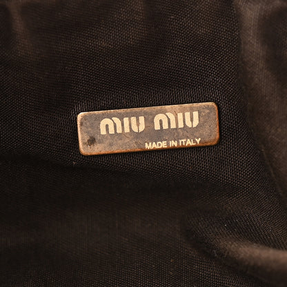 Miu Miu Suede Mini Bag Orange 6 of 10