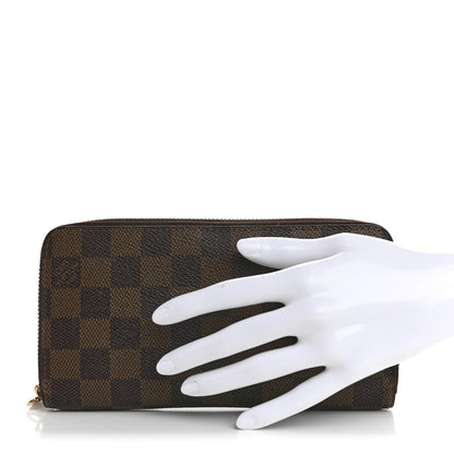 Louis Vuitton Damier Ebene Zippy Wallet 2 of 12